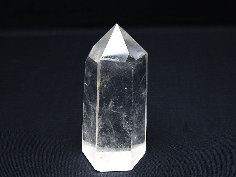水晶 六角柱 ポイント 置物 一点物 142-10023