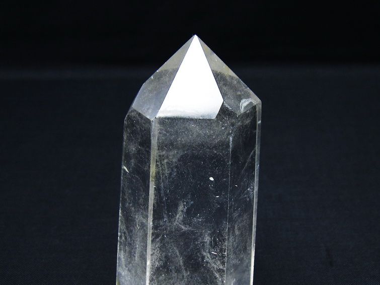水晶 六角柱 ポイント 置物 一点物 142-10023