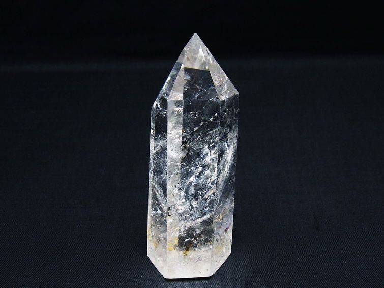 水晶 六角柱 ポイント 置物 一点物 142-10024