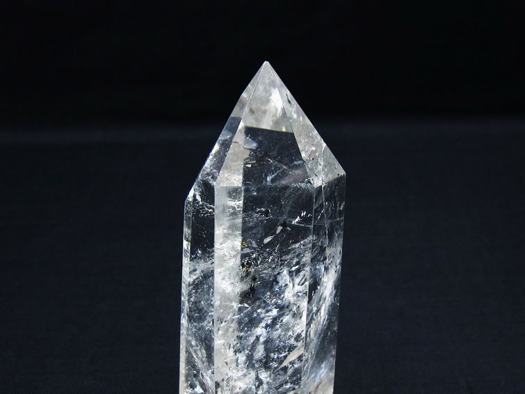 水晶 六角柱 ポイント 置物 一点物 142-10024