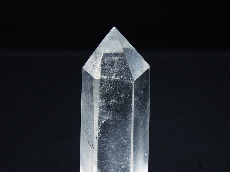 水晶 六角柱 ポイント 置物 一点物 142-10025