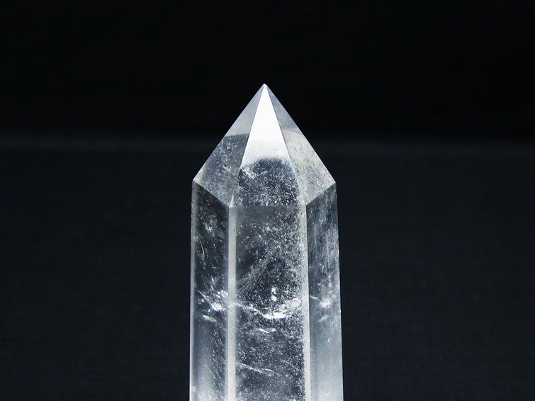 水晶 六角柱 ポイント 置物 一点物 142-10025