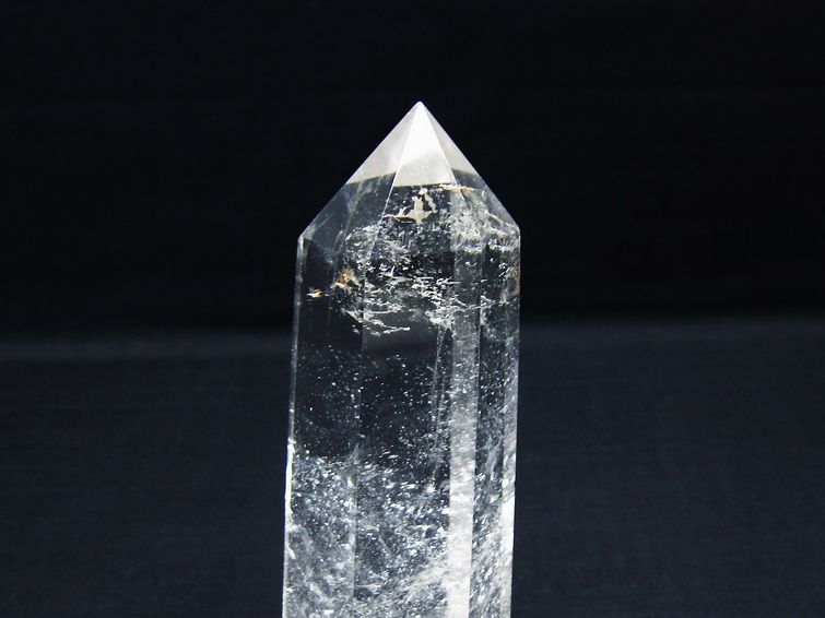 水晶 六角柱 ポイント 置物 一点物 142-10035