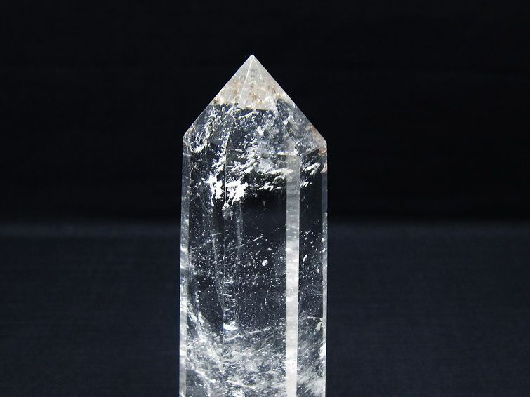 水晶 六角柱 ポイント 置物 一点物 142-10035