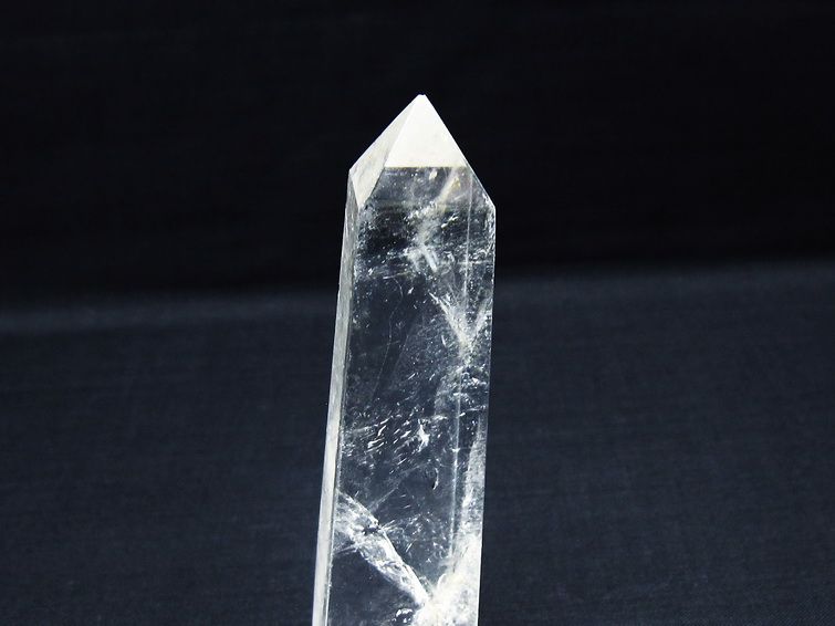 水晶 六角柱 ポイント 置物 一点物 142-10050