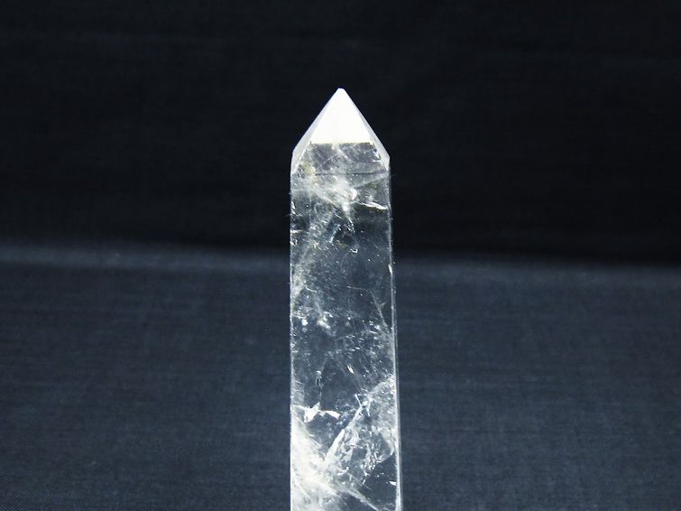 水晶 六角柱 ポイント 置物 一点物 142-10050