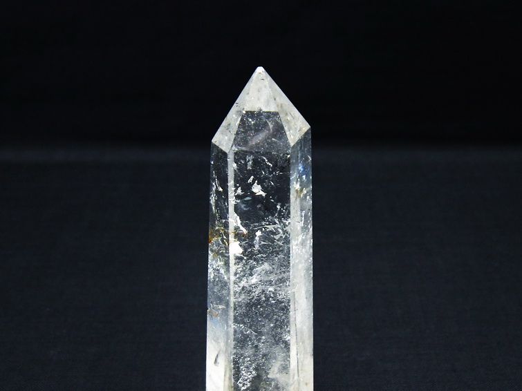 水晶 六角柱 ポイント 置物 一点物 142-10056