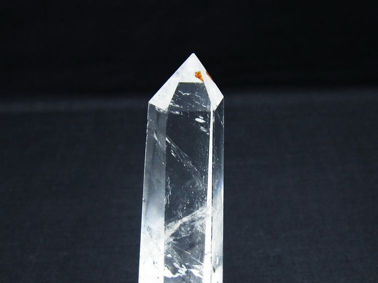 水晶 六角柱 ポイント 置物 一点物 142-10059