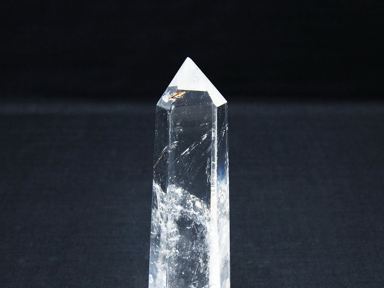 水晶 六角柱 ポイント 置物 一点物 142-10059