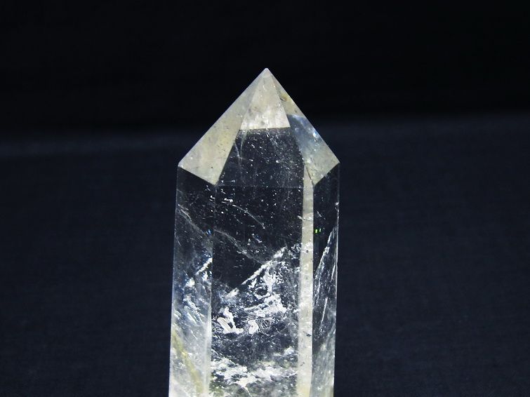 水晶 六角柱 ポイント 置物 一点物 142-10061
