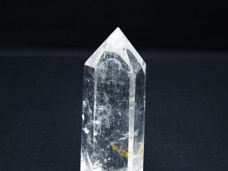 水晶 六角柱 ポイント 置物 一点物 142-10062