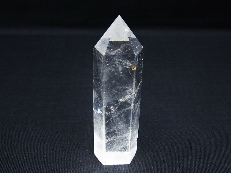 水晶 六角柱 ポイント 置物 一点物 142-10068