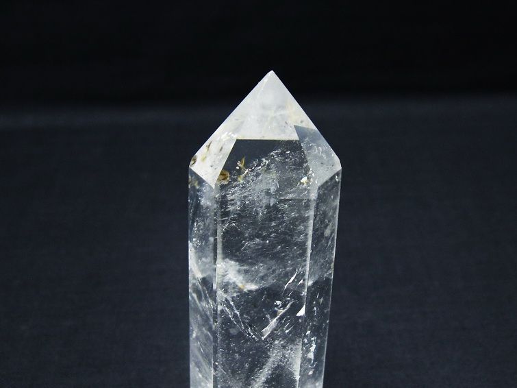 水晶 六角柱 ポイント 置物 一点物 142-10068