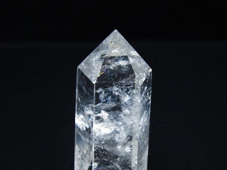 水晶 六角柱 ポイント 置物 一点物 142-10074