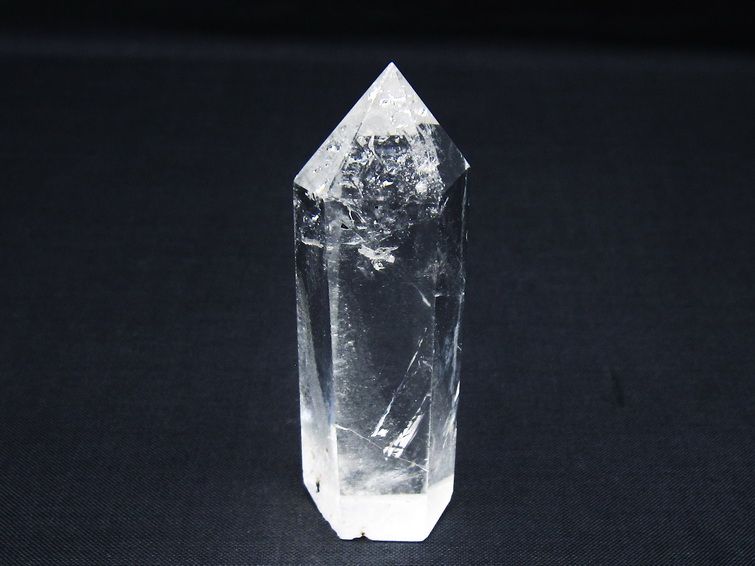 水晶 六角柱 ポイント 置物 一点物 142-10080