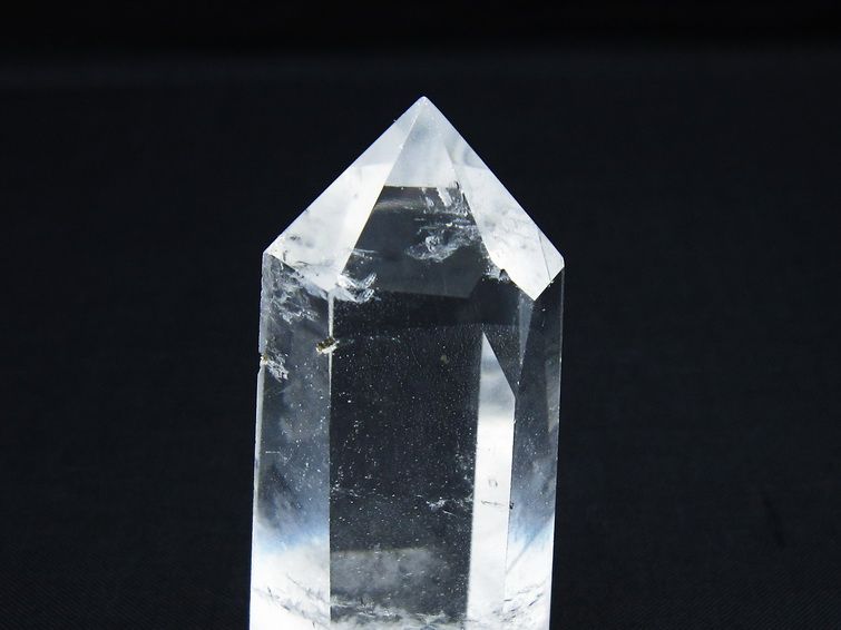 水晶 六角柱 ポイント 置物 一点物 142-10082
