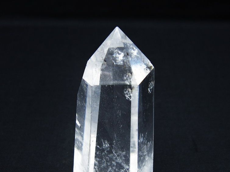 水晶 六角柱 ポイント 置物 一点物 142-10082