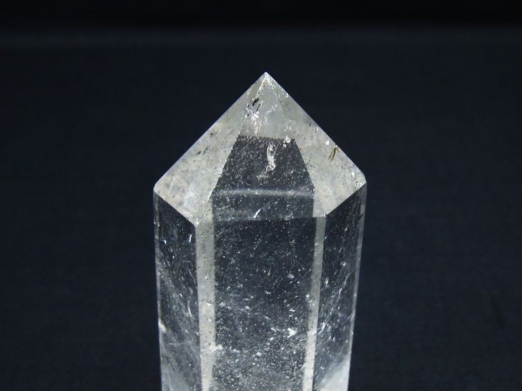 水晶 六角柱 ポイント 置物 一点物 142-10084