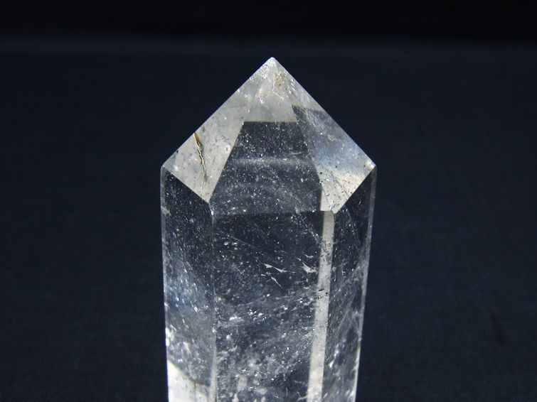 水晶 六角柱 ポイント 置物 一点物 142-10084