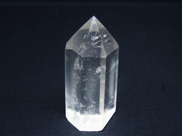 水晶 六角柱 ポイント 置物 一点物 142-10088