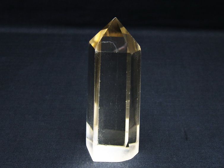 水晶 六角柱 ポイント 置物 一点物 142-10096