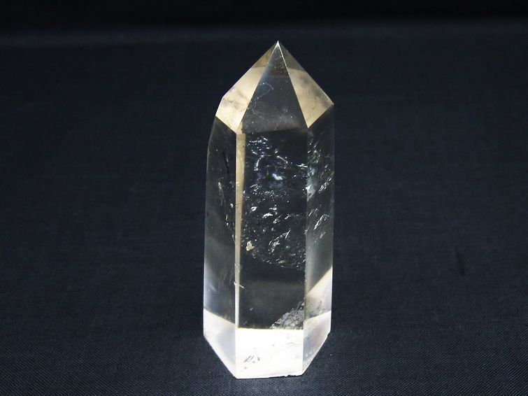 水晶 六角柱 ポイント 置物 一点物 142-10097