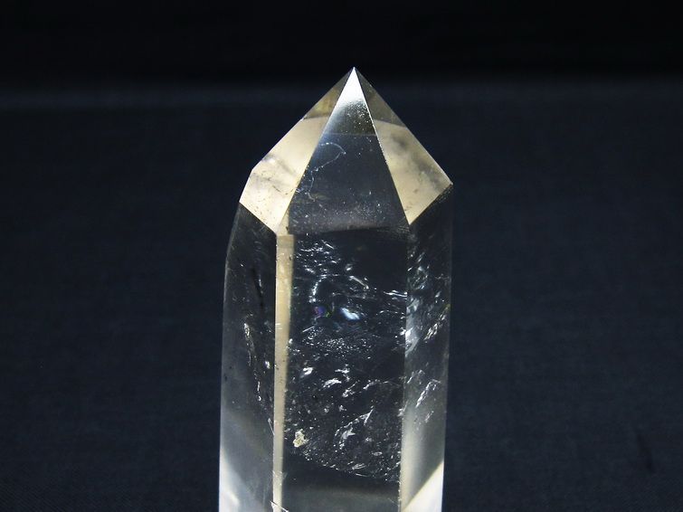水晶 六角柱 ポイント 置物 一点物 142-10097