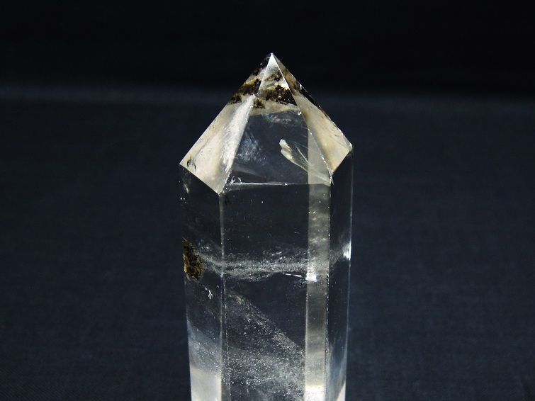 水晶 六角柱 ポイント 置物 一点物 142-10098
