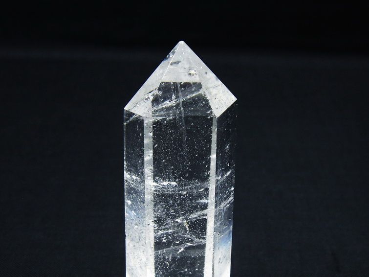 水晶 六角柱 ポイント 置物 一点物 142-10101