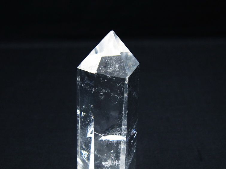 水晶 六角柱 ポイント 置物 一点物 142-10104