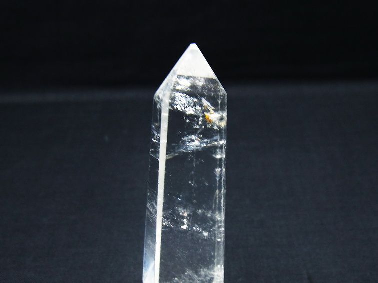水晶 六角柱 ポイント 置物 一点物 142-10117