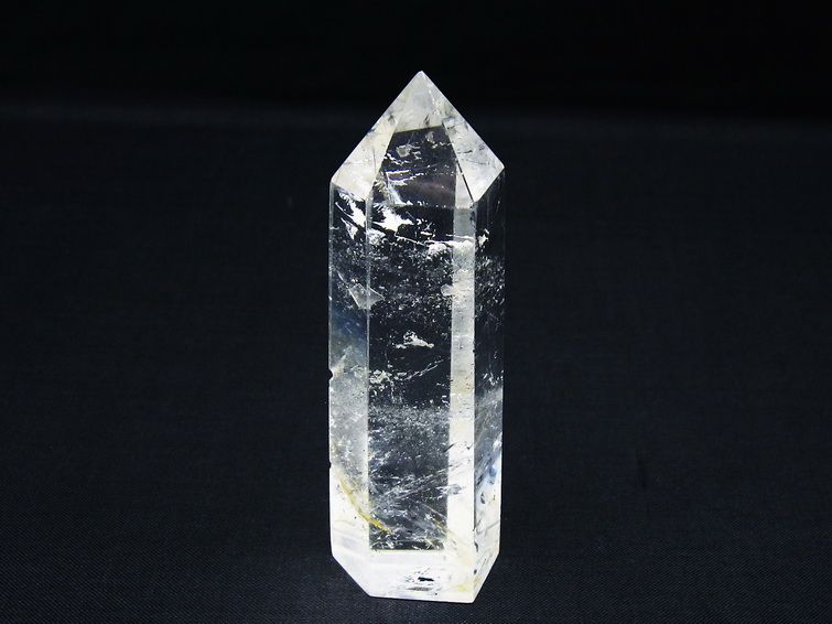 水晶 六角柱 ポイント 置物 一点物 142-10119