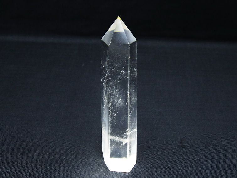 水晶 六角柱 ポイント 置物 一点物 142-10121