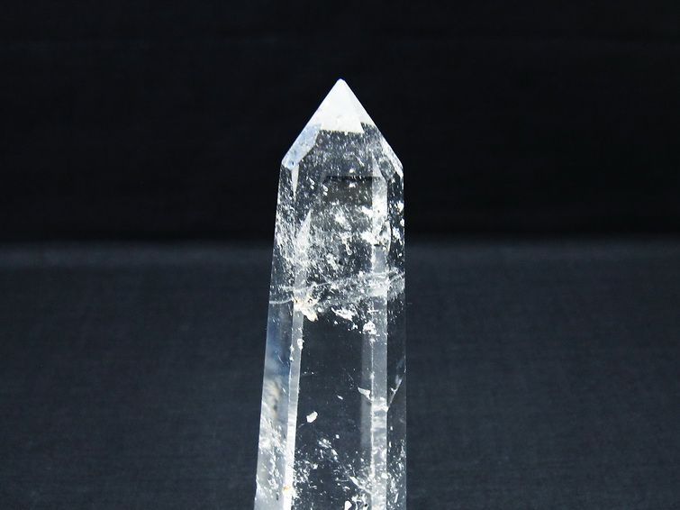 水晶 六角柱 ポイント 置物 一点物 142-10125