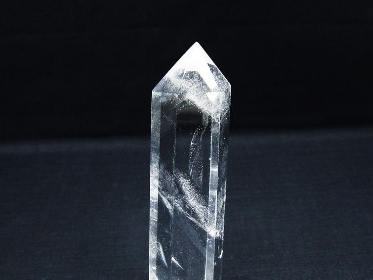 水晶 六角柱 ポイント 置物 一点物 142-10130