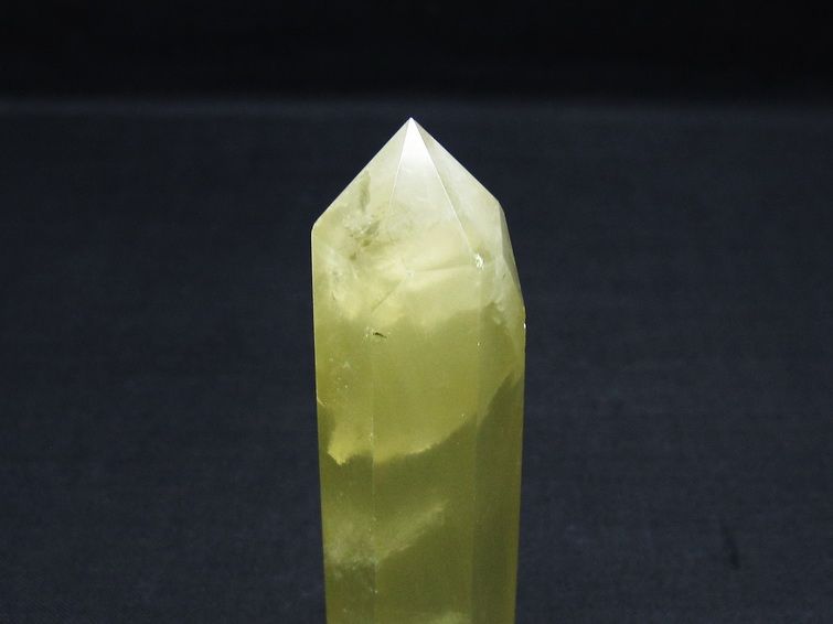 シトリンクォーツ 六角柱 シトリン ポイント 一点物 142-10550