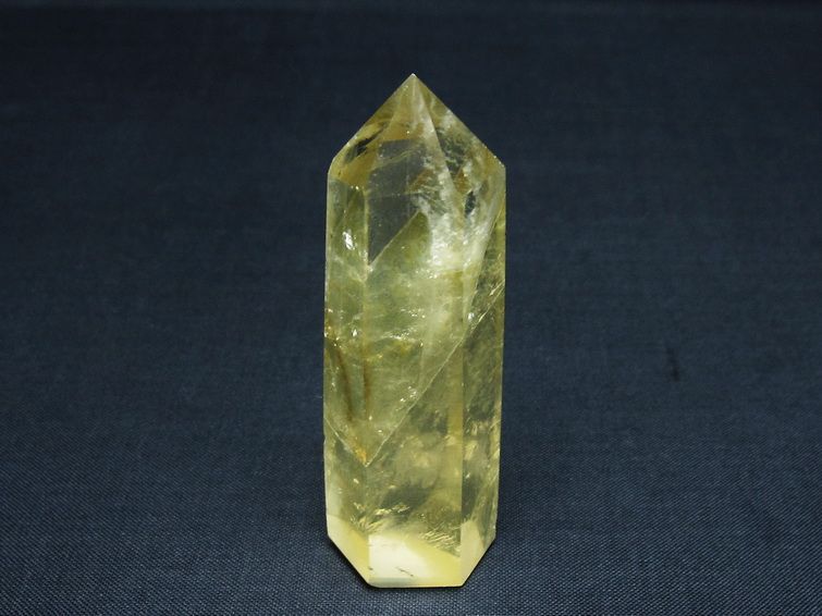 シトリンクォーツ 六角柱 シトリン ポイント 一点物 142-10556