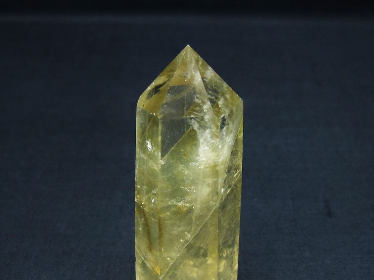シトリンクォーツ 六角柱 シトリン ポイント 一点物 142-10556