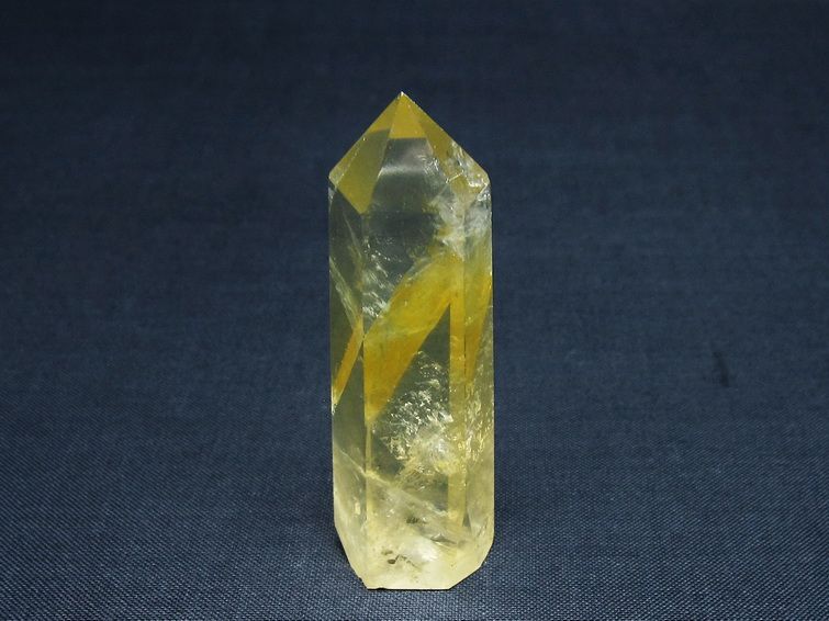 シトリンクォーツ 六角柱 シトリン ポイント 一点物 142-10568