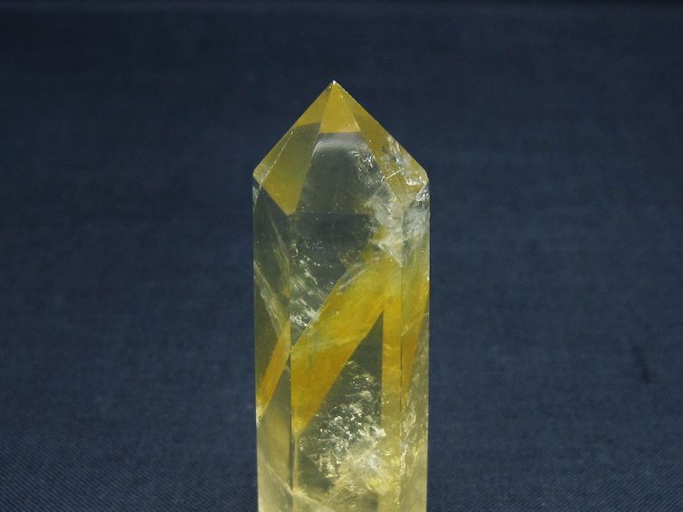 シトリンクォーツ 六角柱 シトリン ポイント 一点物 142-10568