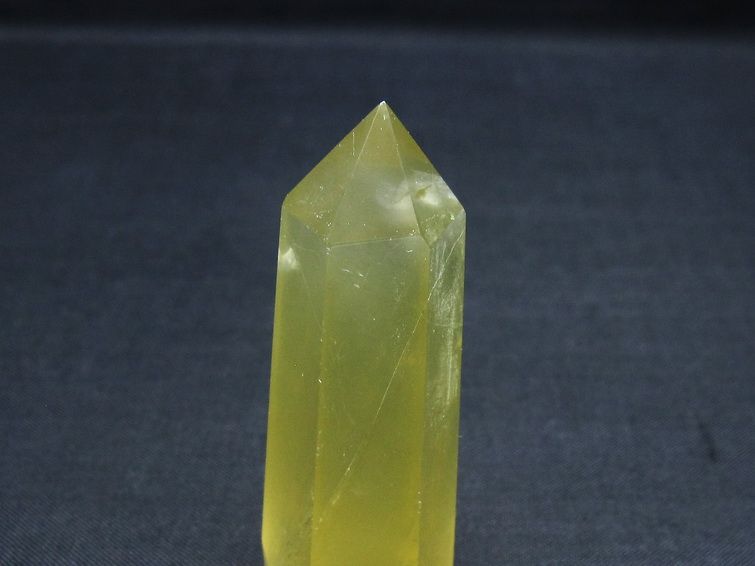 シトリンクォーツ 六角柱 シトリン ポイント 一点物 142-10569