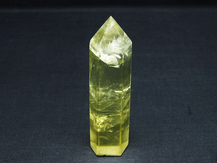 シトリンクォーツ 六角柱 シトリン ポイント 一点物 142-10585