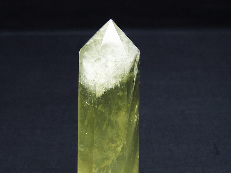 シトリンクォーツ 六角柱 シトリン ポイント 一点物 142-10595