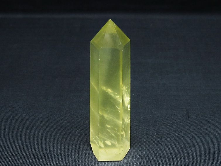 シトリンクォーツ 六角柱 シトリン ポイント 一点物 142-10596