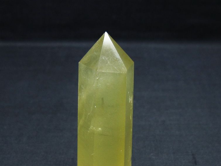 シトリンクォーツ 六角柱 シトリン ポイント 一点物 142-10605