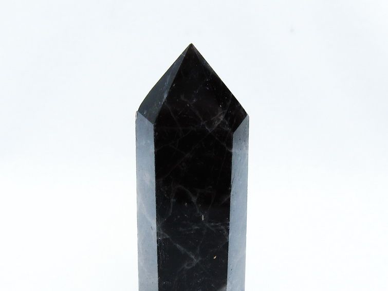 モリオン六角柱　パワーストーン　原石　鑑賞石　天然石　自然石 モリオン 黒水晶 六角柱 ポイント 142-10617 – 天然石・パワーストーン