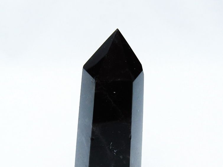 黒水晶 モリオン 六角柱 ポイント 142-10659 [sold out]