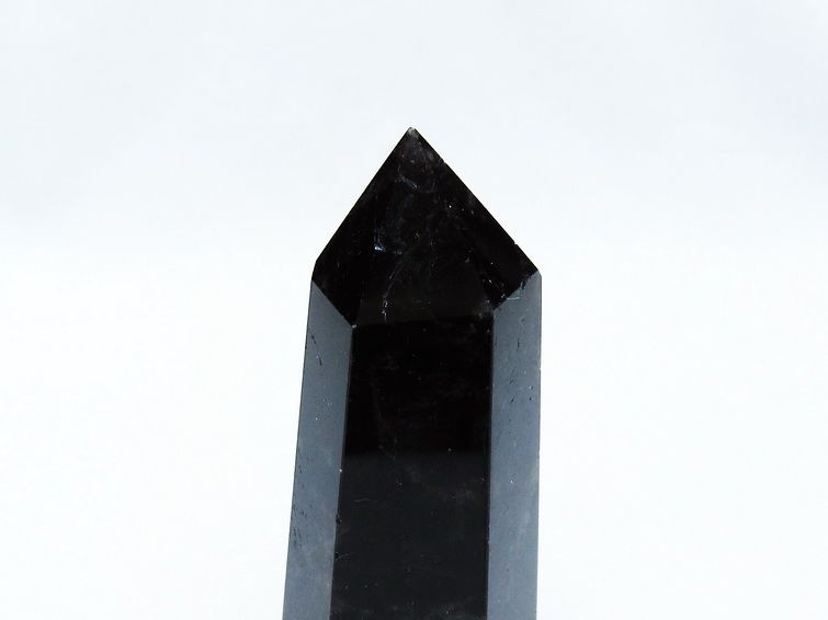 黒水晶 モリオン 六角柱 ポイント 142-10663 [sold out]