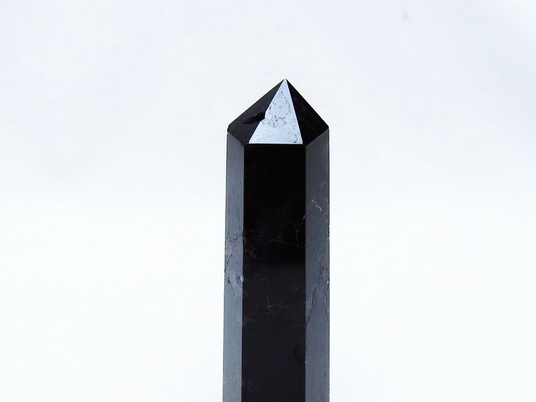 黒水晶 モリオン 六角柱 ポイント 142-10672 [sold out]