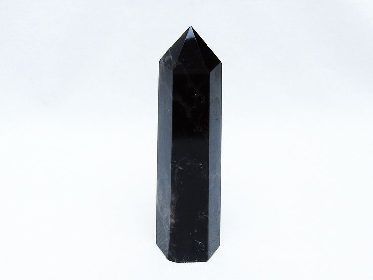 黒水晶 モリオン 六角柱 ポイント 142-10677 [sold out]